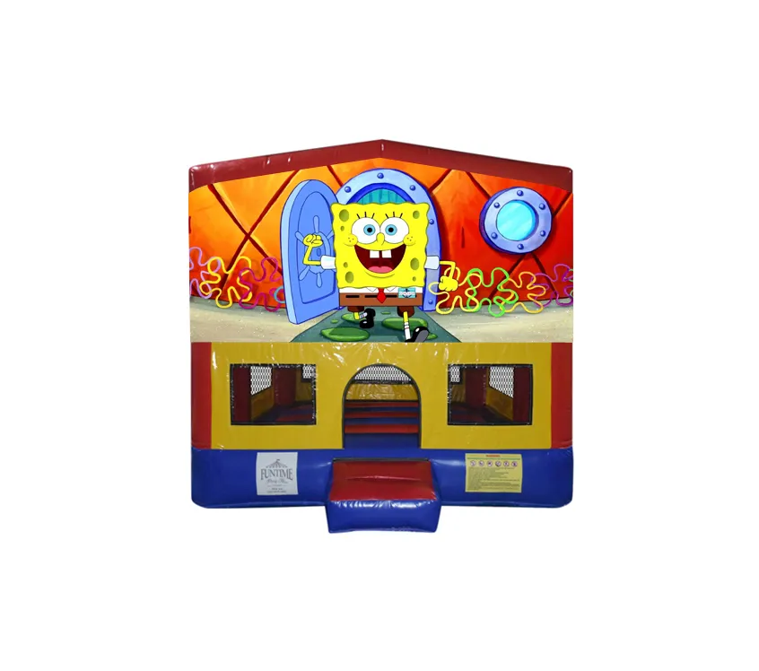 Spongebob Small Square Jumping Castle