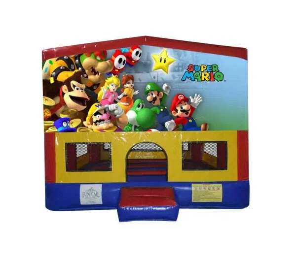 Super Mario Small Square Jumping Castle
