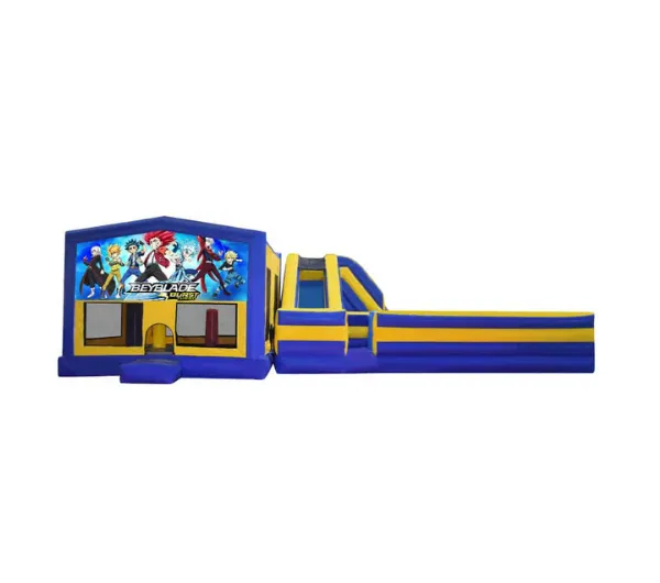 Beyblade Obstacle Mega Combo Jumping Castle