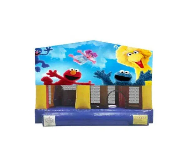 Sesame Street Small Slide Jumping Castle