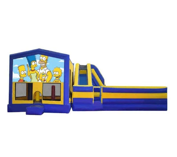 The Simpsons Obstacle Mega Combo Jumping Castle