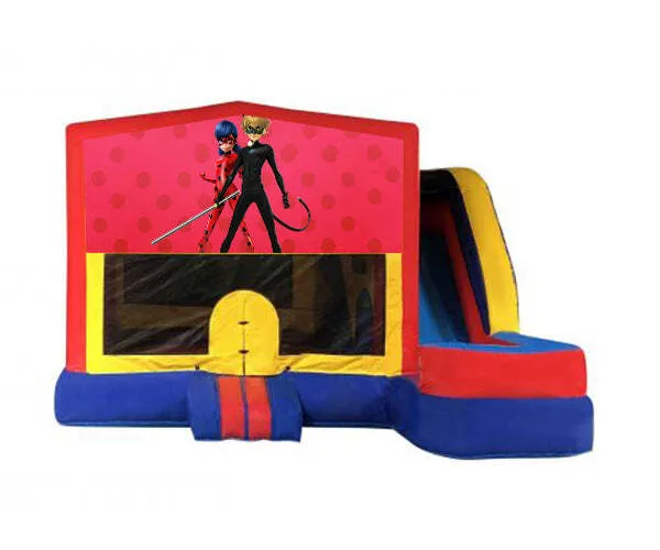 Miraculous Ladybug Medium External Slide Jumping Castle
