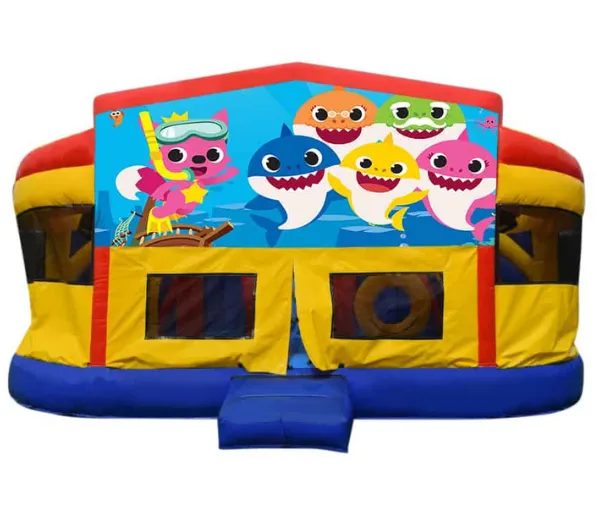 Baby Shark Super Drop Combo Jumping Castle