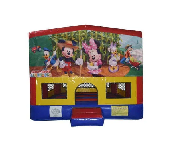 Mickey Mouse Small Square Jumping Castle