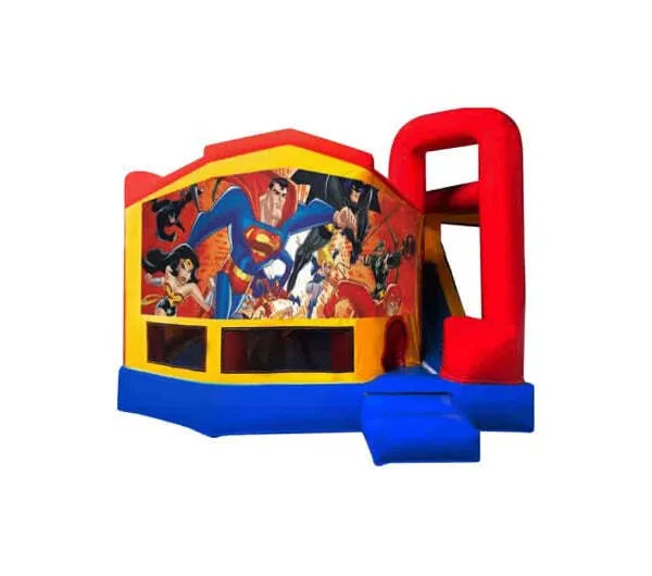 Justice League Medium Internal Slide Jumping Castle