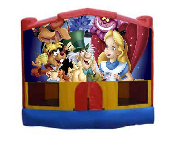 Alice in Wonderland #1 Small Combo Jumping Castle