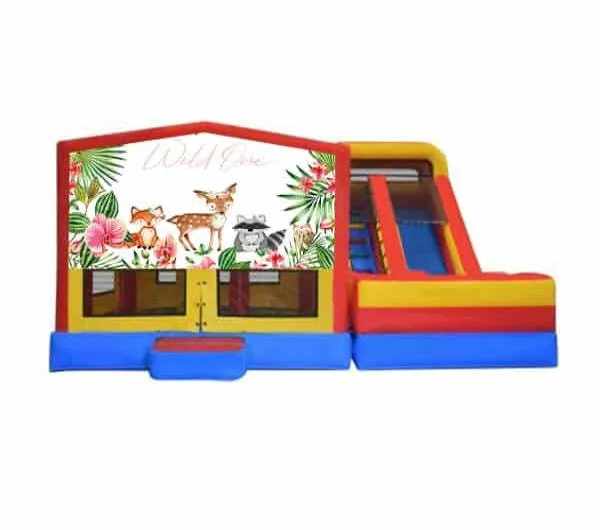 Forest - Wild One Ultimate Mega Combo Jumping Castle