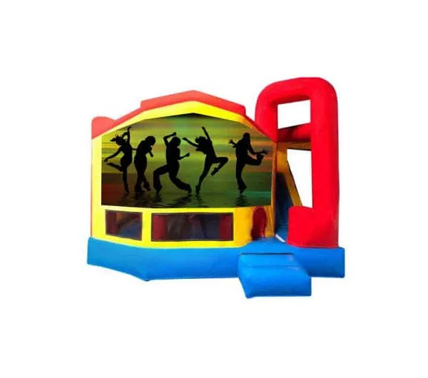 Disco Dance Medium Internal Slide Jumping Castle