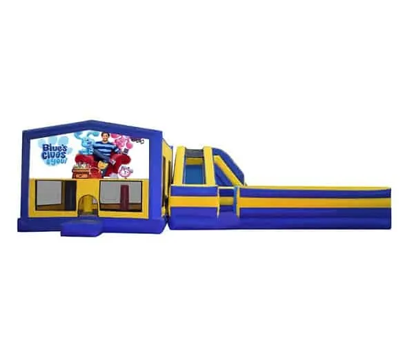 Blues Clues #2 Obstacle Mega Combo Jumping Castle