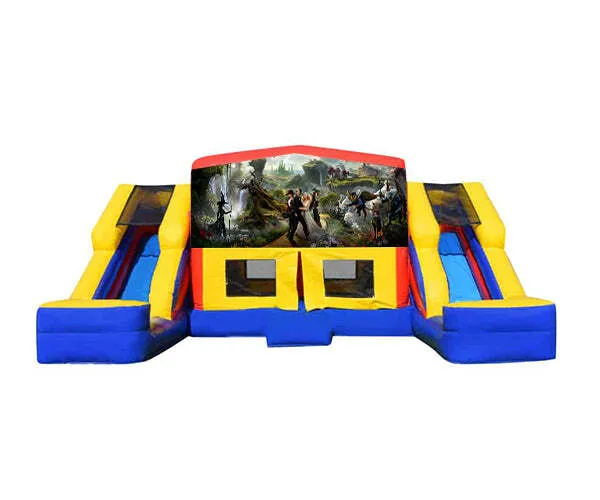 Alice in Wonderland #2 Double Mega Combo Jumping Castle