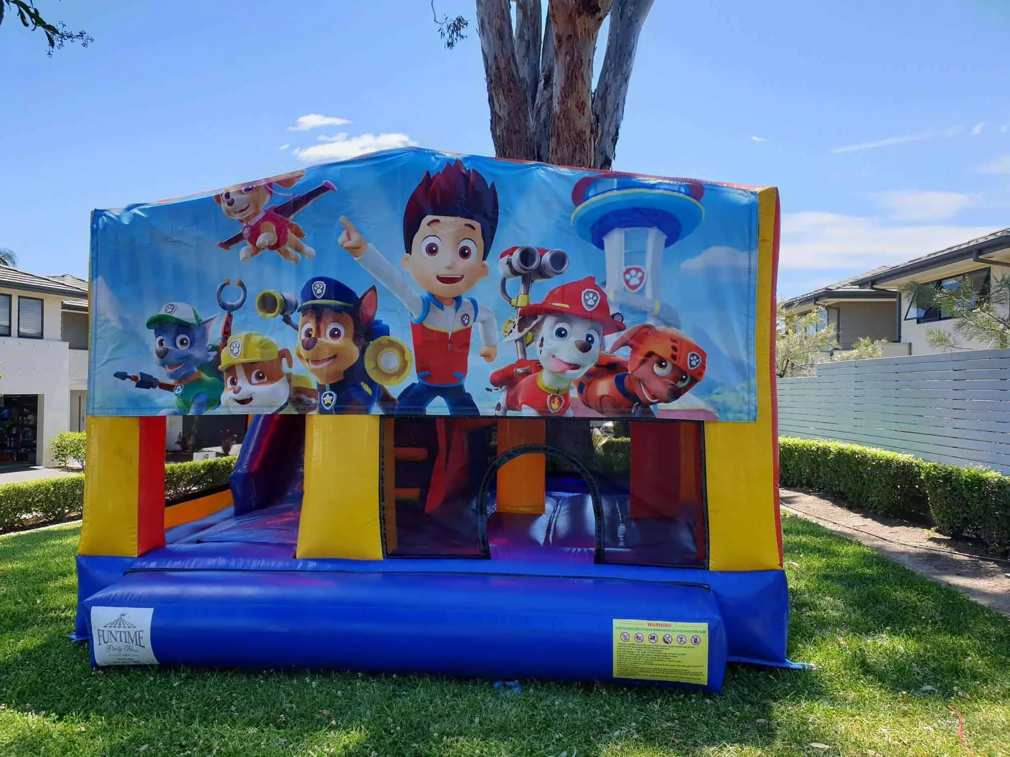Paw Patrol Small Slide Jumping Castle