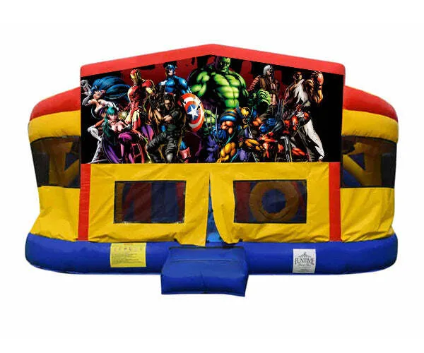 Marvel Super Heroes Super Drop Combo Jumping Castle