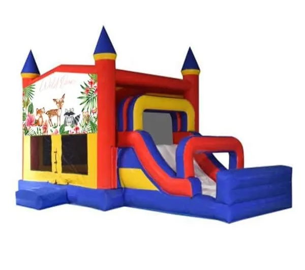 Forest - Wild One Mega Combo Jumping Castle