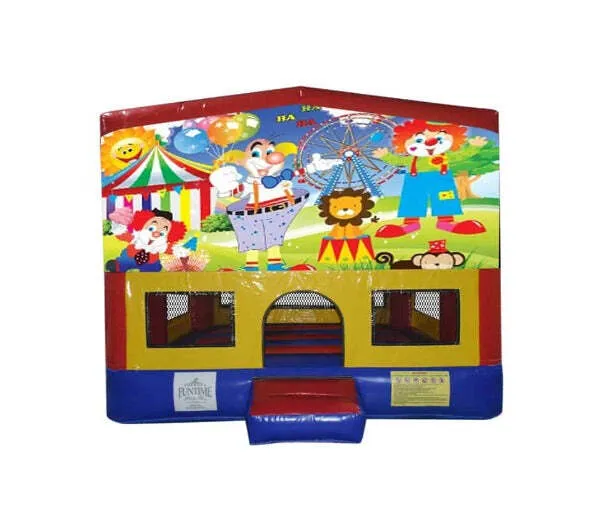 Circus Small Square Jumping Castle
