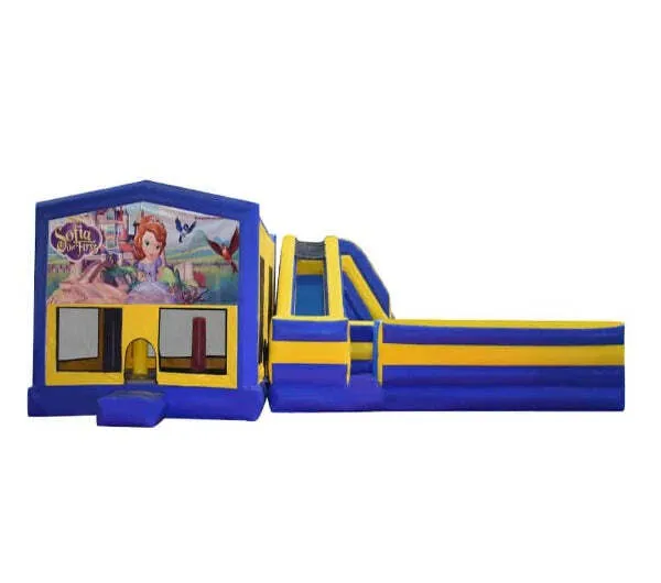 Sofia the First Obstacle Mega Combo Jumping Castle
