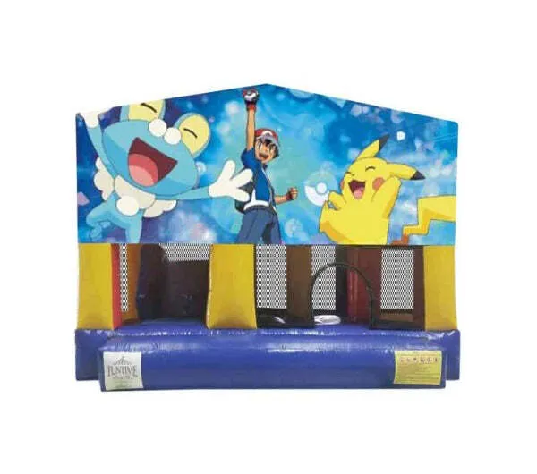 Pokemon Small Slide Jumping Castle
