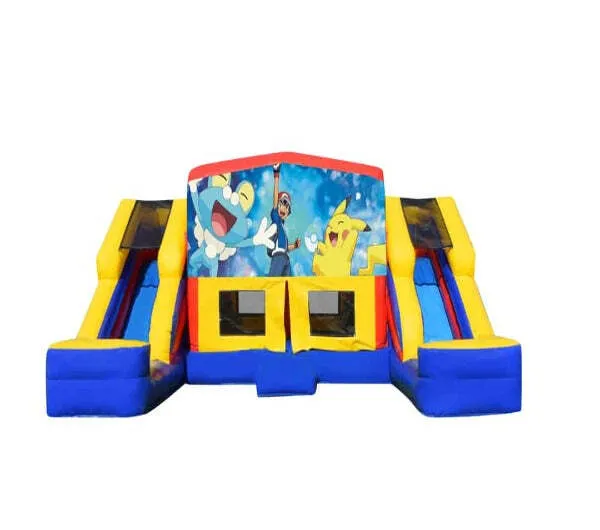 Pokemon Double Mega Combo Jumping Castle