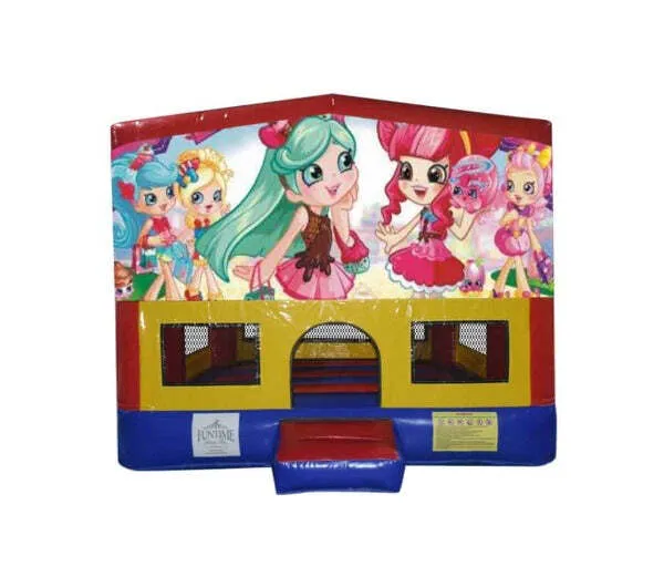 Shopkins Small Square Jumping Castle