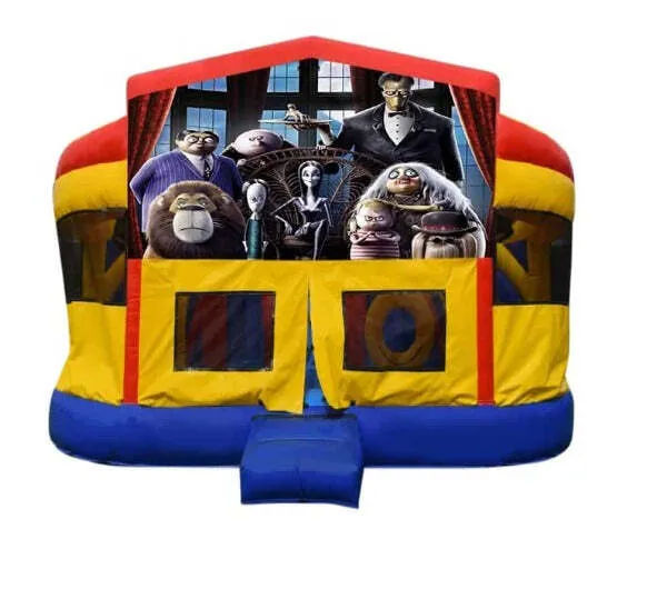 The Adams Family Double Super Drop Combo Jumping Castle