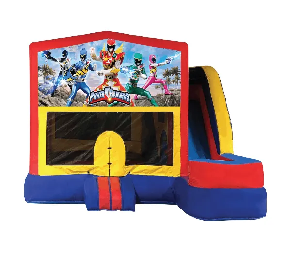 Power Rangers Medium External Slide Jumping Castle