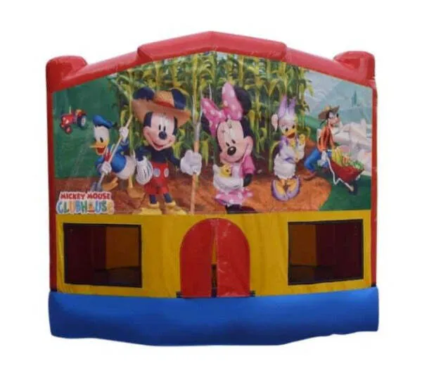 Mickey Mouse Clubhouse Small Combo Jumping Castle