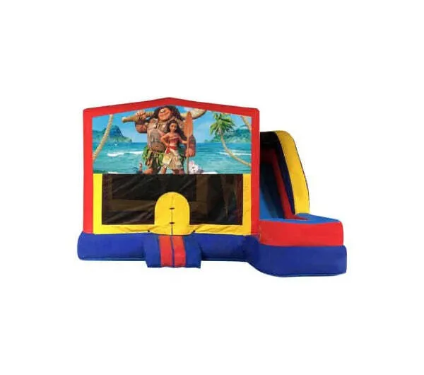Moana Medium External Slide Jumping Castle