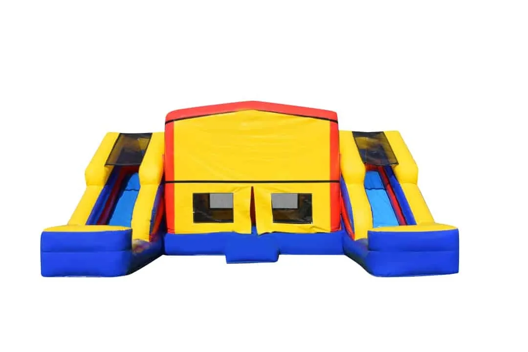 Plain Double Mega Combo  Jumping Castle