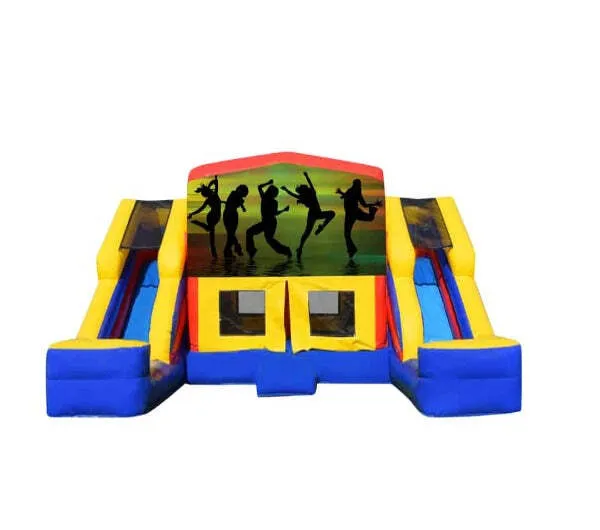 Disco Dance Double Mega Combo Jumping Castle