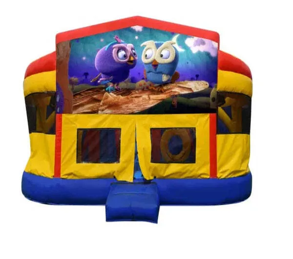 Giggle & Hoot Double Super Drop Combo Jumping Castle