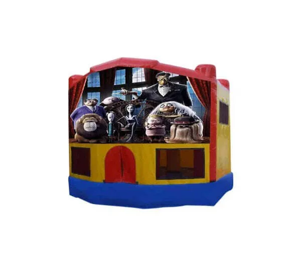 The Adams Family Small Combo Jumping Castle