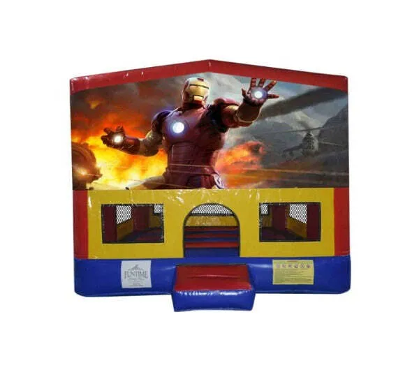 Iron Man Small Square Jumping Castle