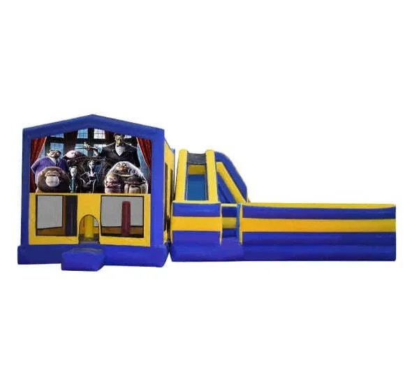 The Adams Family Obstacle Mega Combo Jumping Castle