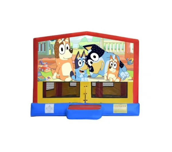 Bluey Medium Super Jumper Jumping Castle