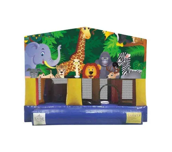 Jungle Small Slide Jumping Castle