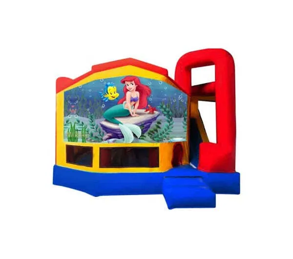 Little Mermaid Medium Internal Slide Jumping Castle