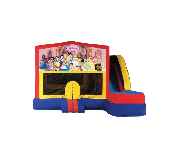 Disney Princess Medium External Slide Jumping Castle