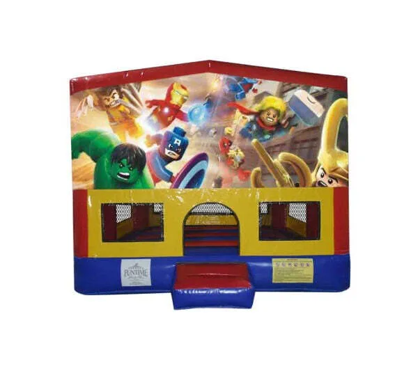 Lego Wars Small Square Jumping Castle