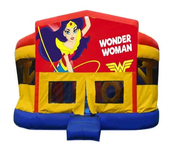 Wonder Woman Double Super Drop Combo Jumping Castle