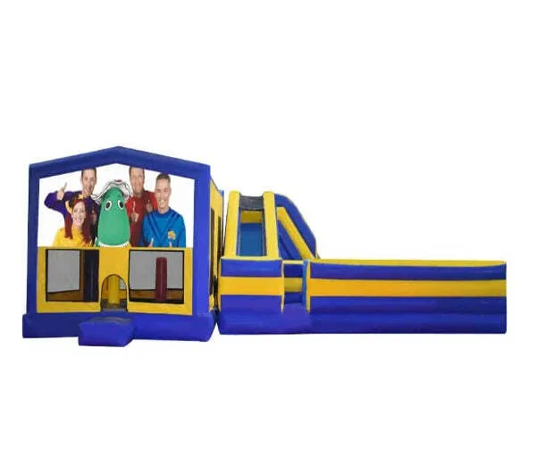 Wiggles Obstacle Mega Combo Jumping Castle