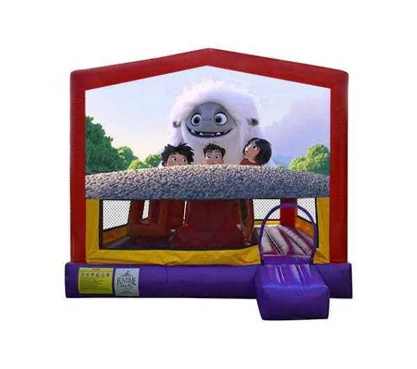 Abominable Extra Large Obstacle Jumping Castle