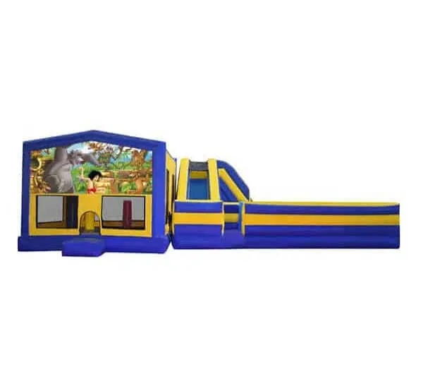 Jungle Book Obstacle Mega Combo Jumping Castle