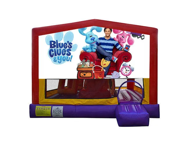 Blue's Clues and You Extra Large Obstacle Combo Jumping Castle