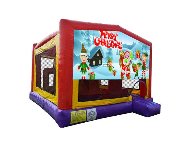 Christmas #8 Extra Large Obstacle Combo Jumping Castle