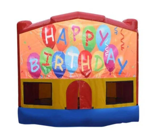Happy Birthday Small Combo Jumping Castle