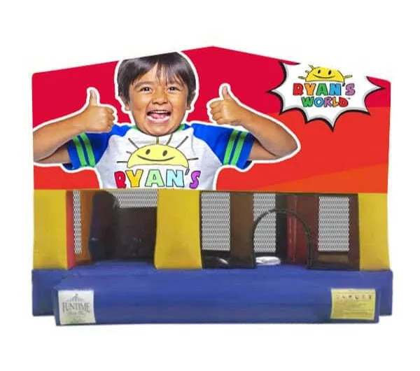 Ryan's World Small Slide Jumping Castle
