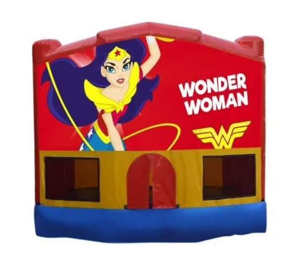 Wonder Woman Small Combo Jumping Castle