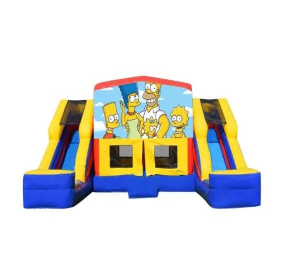 The Simpsons Double Mega Combo Jumping Castle