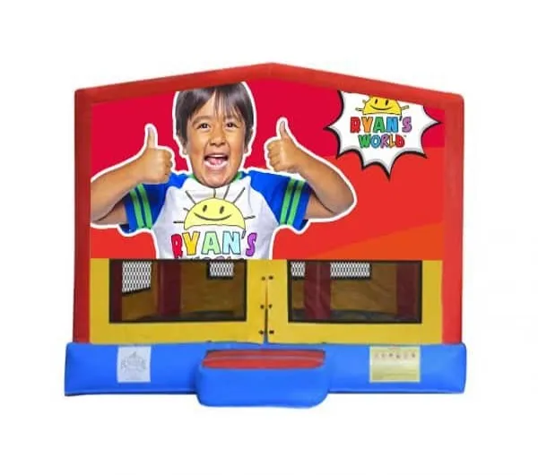 Ryan's World Medium Super Jumper Jumping Castle