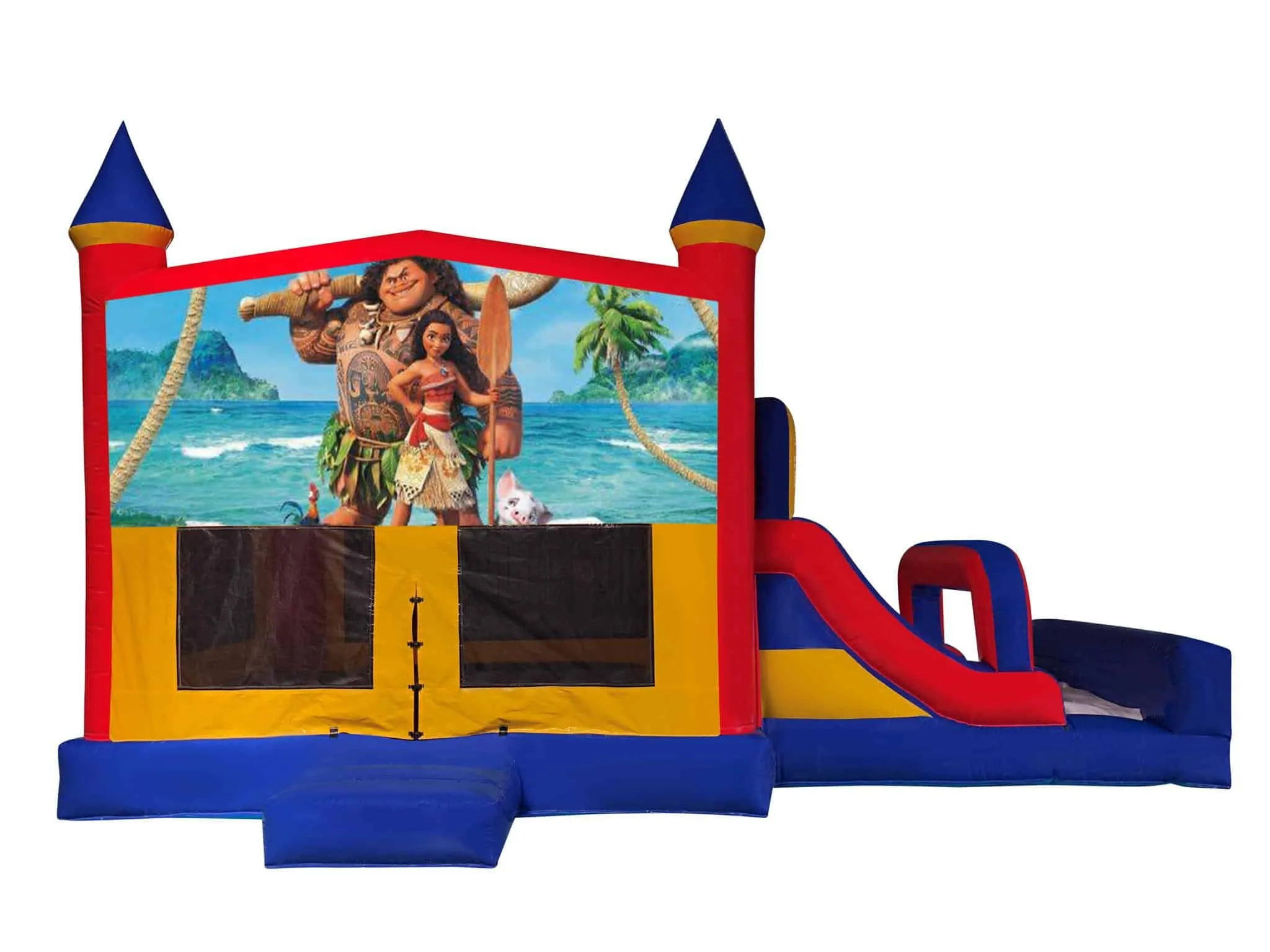 Moana Mega Combo Jumping Castle