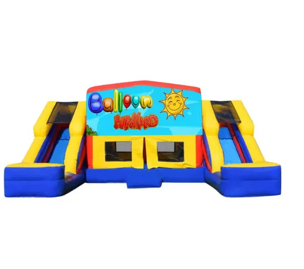 Balloon Barnyard Double Mega Combo Jumping Castle